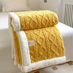 Weighted Blanket – soft sherpa fleece, gentle weight distribution