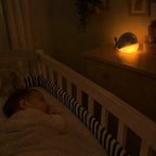 Whale Plush Night Light – white noise, ten lullabies, washable
