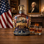 Whiskey Decanter – Premium Crystal Glass, Decorative Vessel
