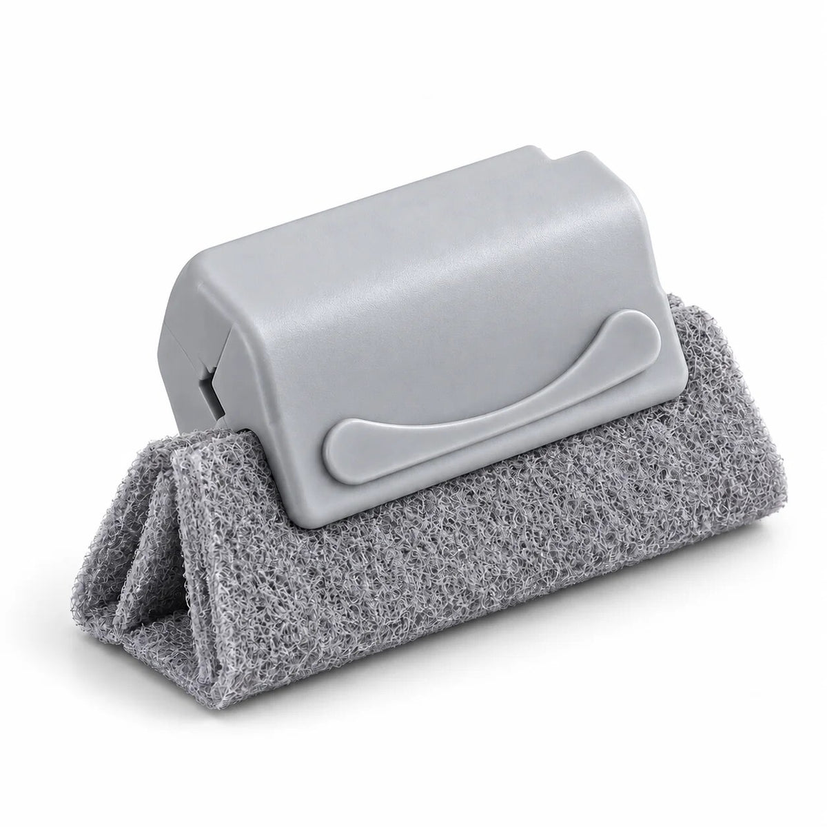 Window Cleaning Brush – removable scouring pad, narrow spaces
