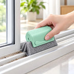 Window Cleaning Brush – removable scouring pad, narrow spaces