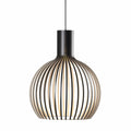 Wood Pendant Light – adjustable height and direction, vintage inspired, LED