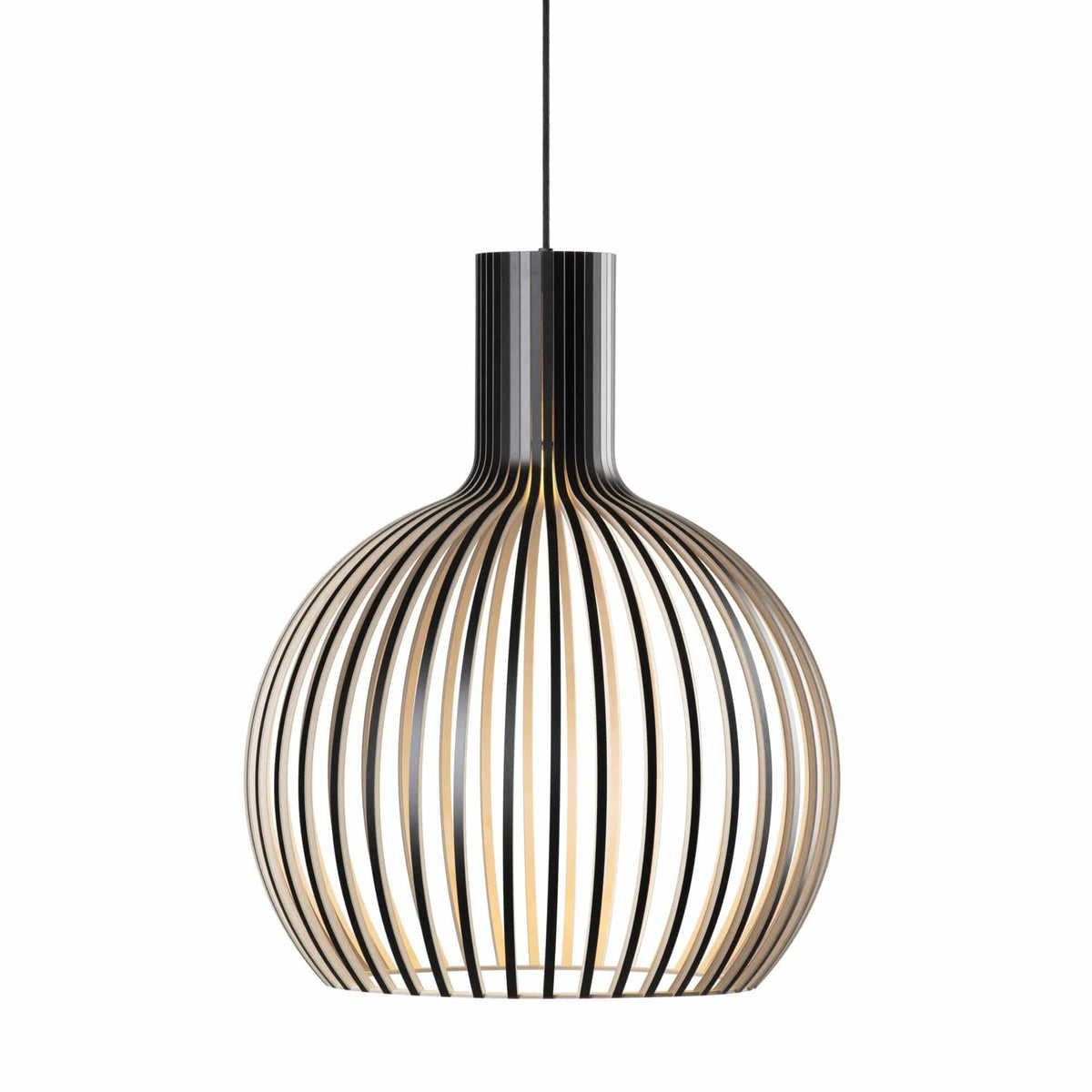Wood Pendant Light – adjustable height and direction, vintage inspired, LED