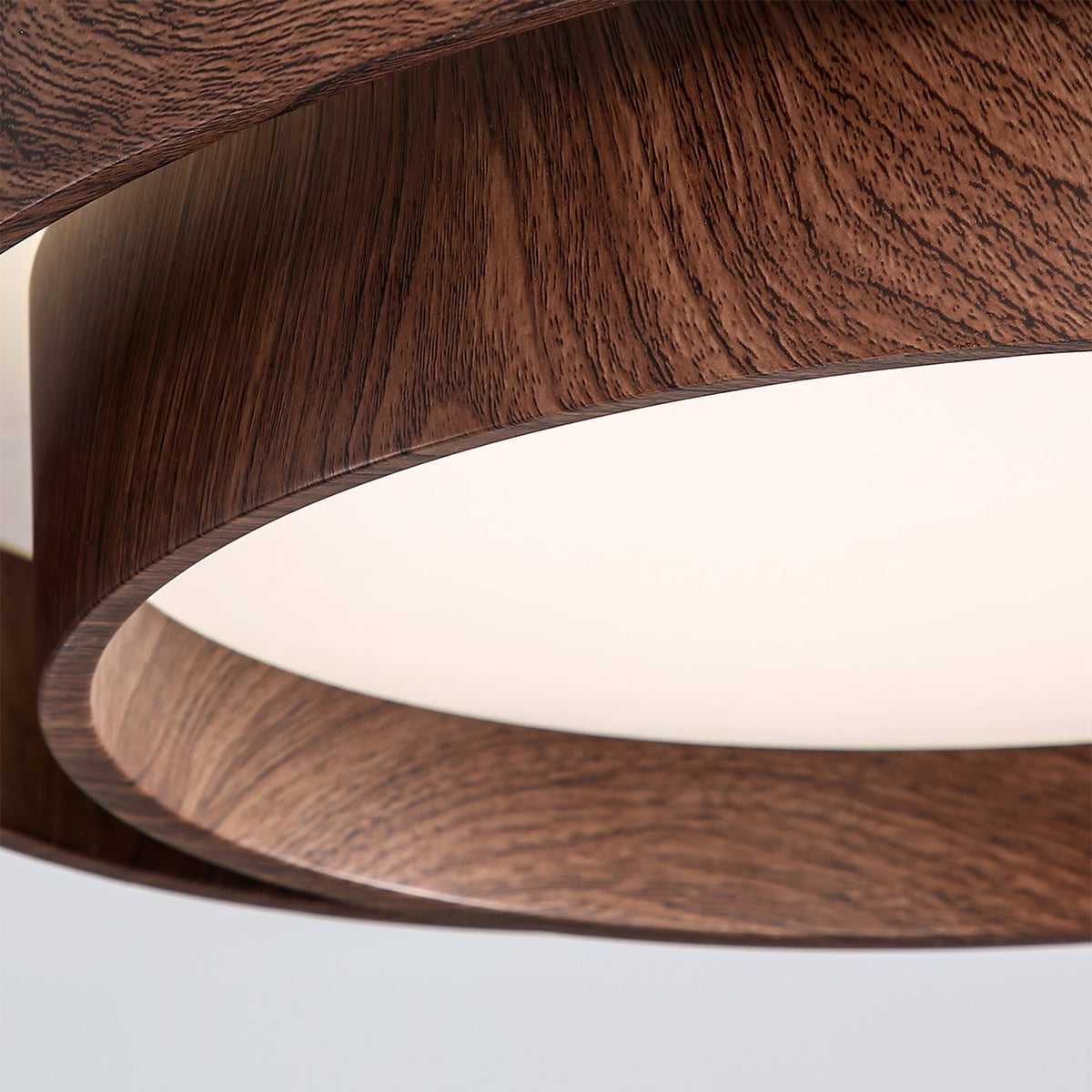 Wood Veneer Ceiling Light