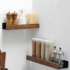 Wooden Bathroom Shelf