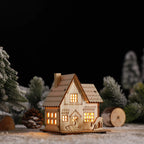 Wooden Christmas House