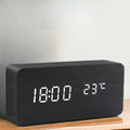 Wooden LED Alarm Clock