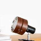 Wooden Reading Light – clip-on clamp mount, adjustable head