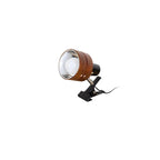 Wooden Reading Light – clip-on clamp mount, adjustable head