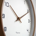 Wooden Wall Clock – silent movement, authentic Scandinavian design