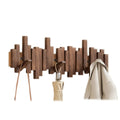 Wooden Wall Coat Rack