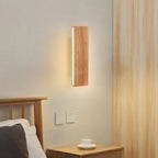 Wooden Wall Light – Modern Matte Finish, Adjustable Warmth