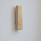 Wooden Wall Light – Modern Matte Finish, Adjustable Warmth