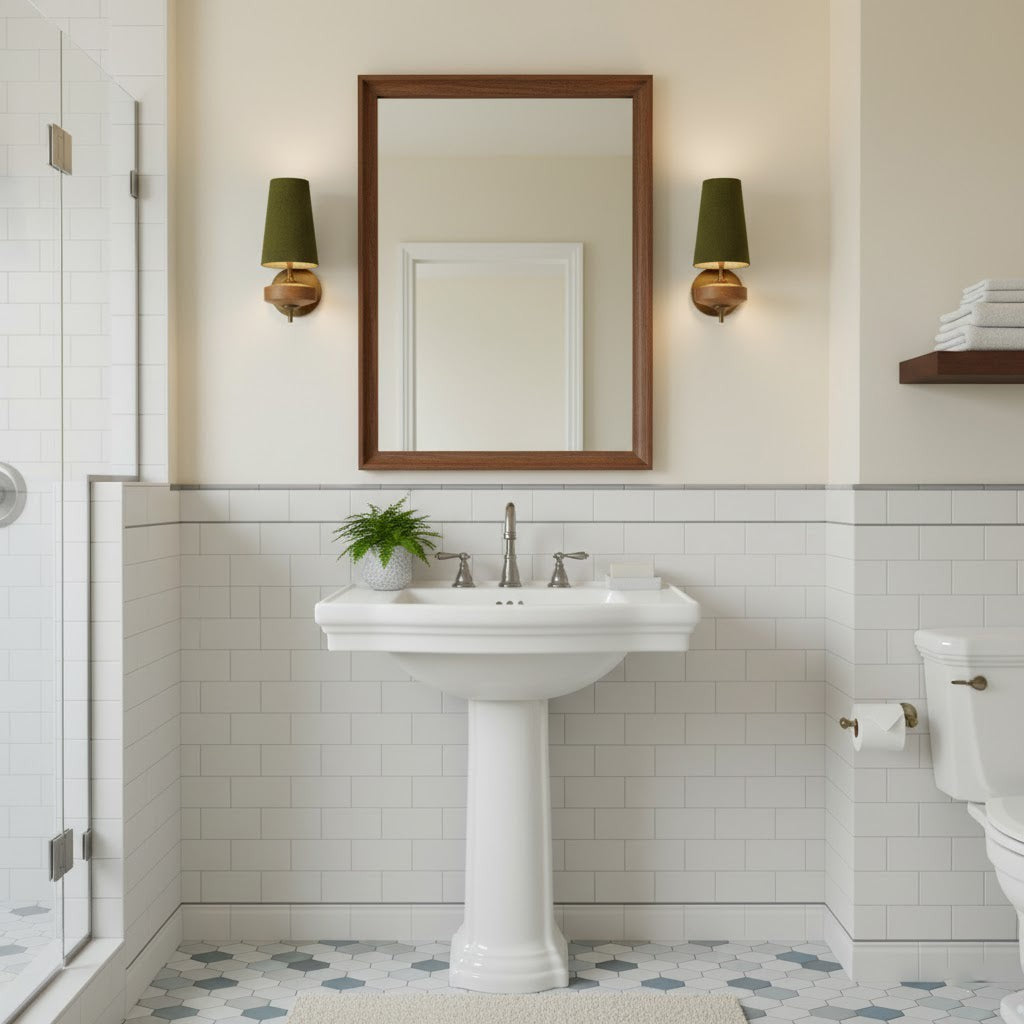 Wooden Wall Sconce