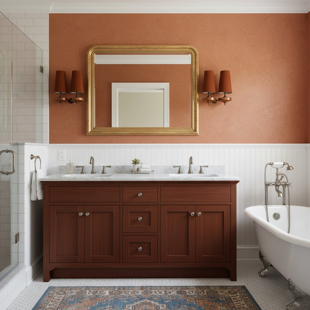 Wooden Wall Sconce